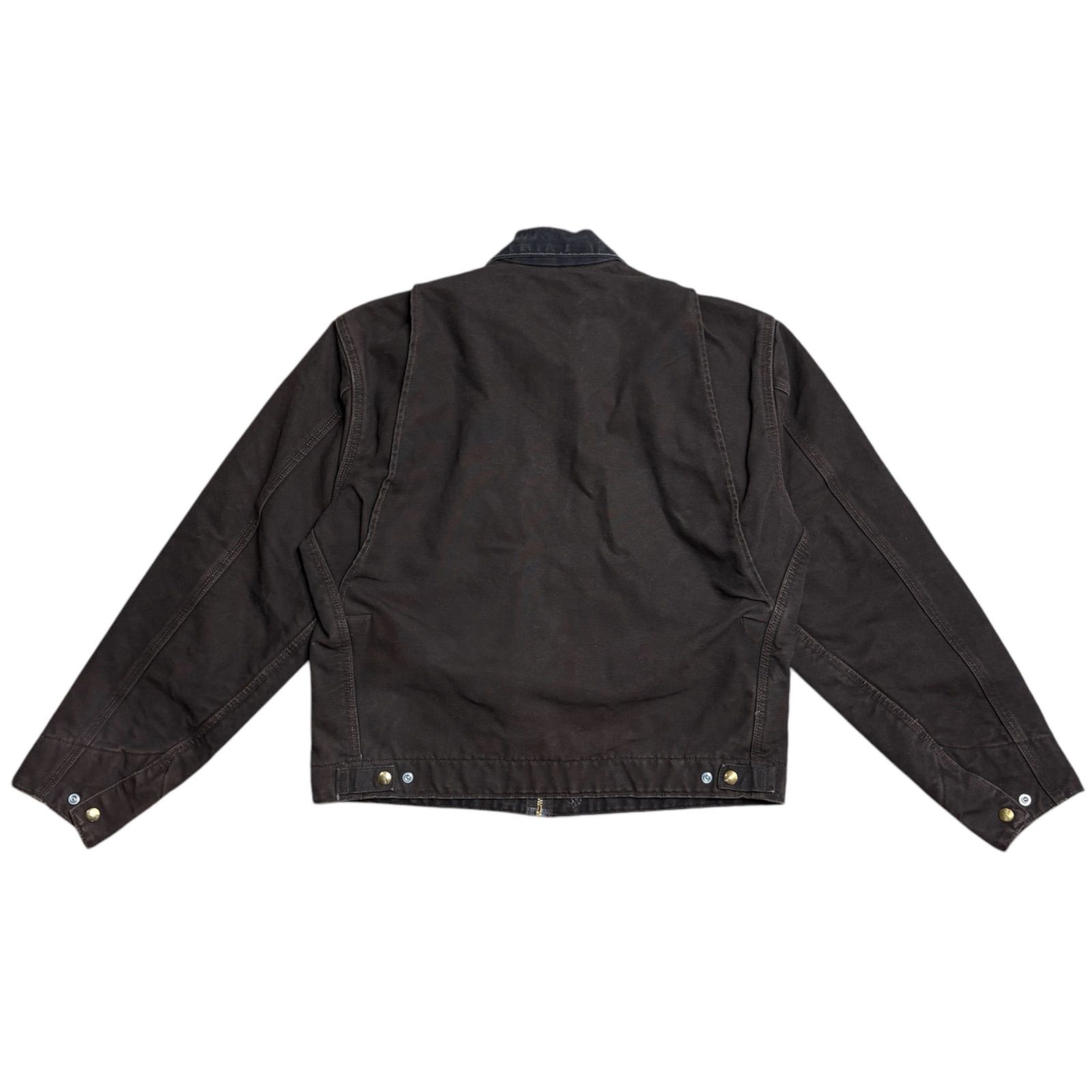 たつ希少USモデルCarhartt デトロイトジャケット DKB サイズM 美品】USモデルCarhartt デトロイトジャケット DKB Mサイズ - メルカリ