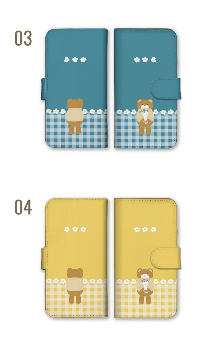 クマオ Xperia XZ1 Compact SO-02K ケース 手帳型 エクスペリアXZ1 コンパクト