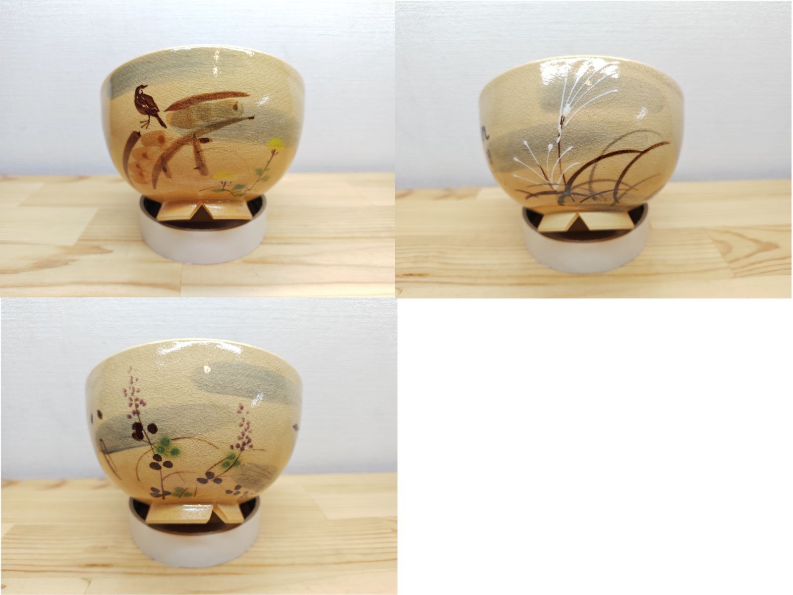 逢絢亭・新品】茶道具 数茶碗 京焼 乾山写 十二か月絵替わり数