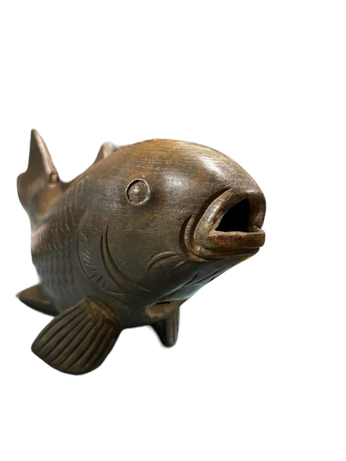 魚骨董 骨董 アンティーク 古伊万里 染付 魚形 変形皿 豆皿 魚皿