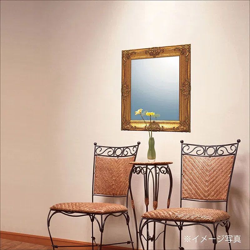 AXIS 壁掛けミラー 真鍮（ゴールド） 姿見 ミラー ウォールミラー 鏡