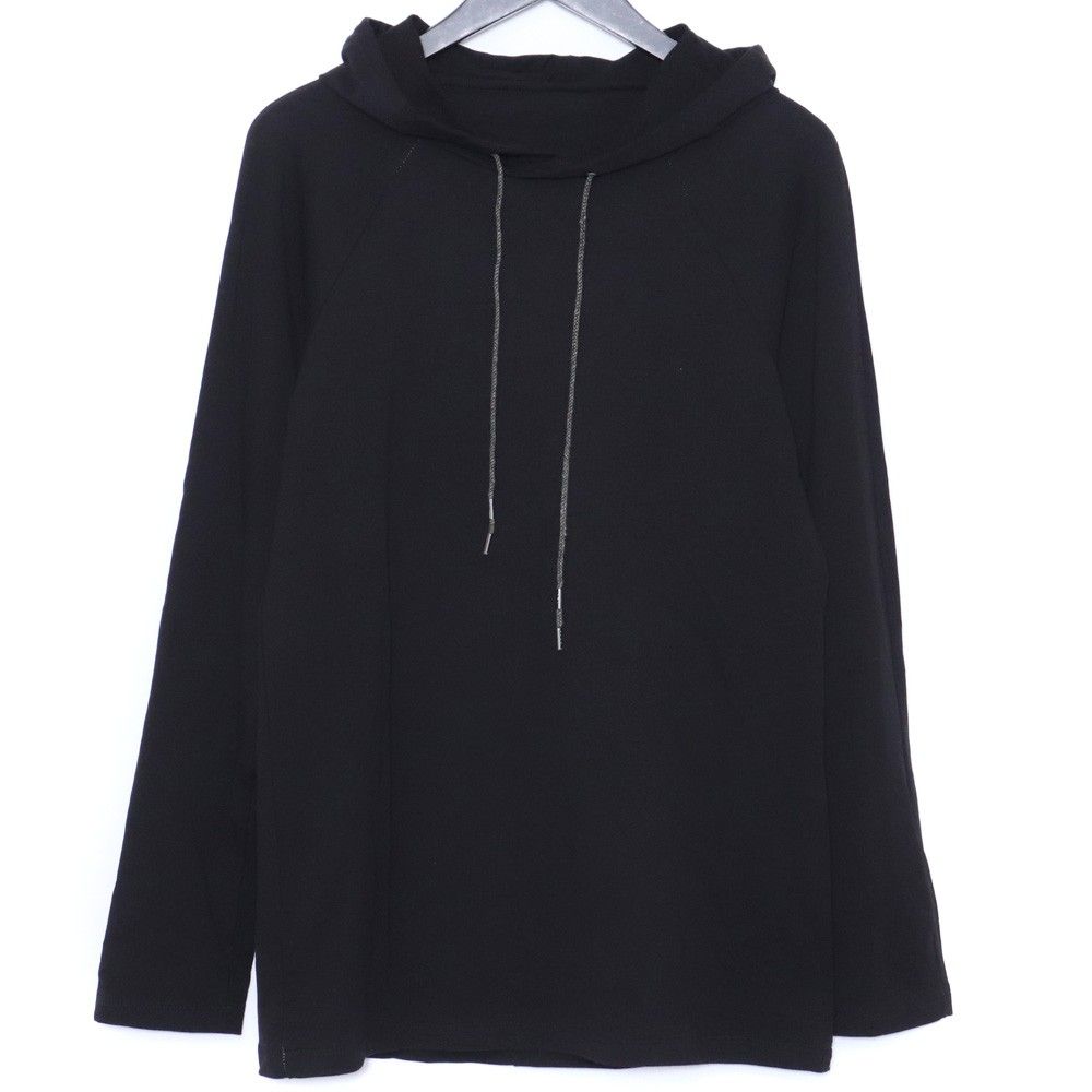 INCARNATION ストレッチフード長袖カットソー Sサイズ ブラック - メルカリ