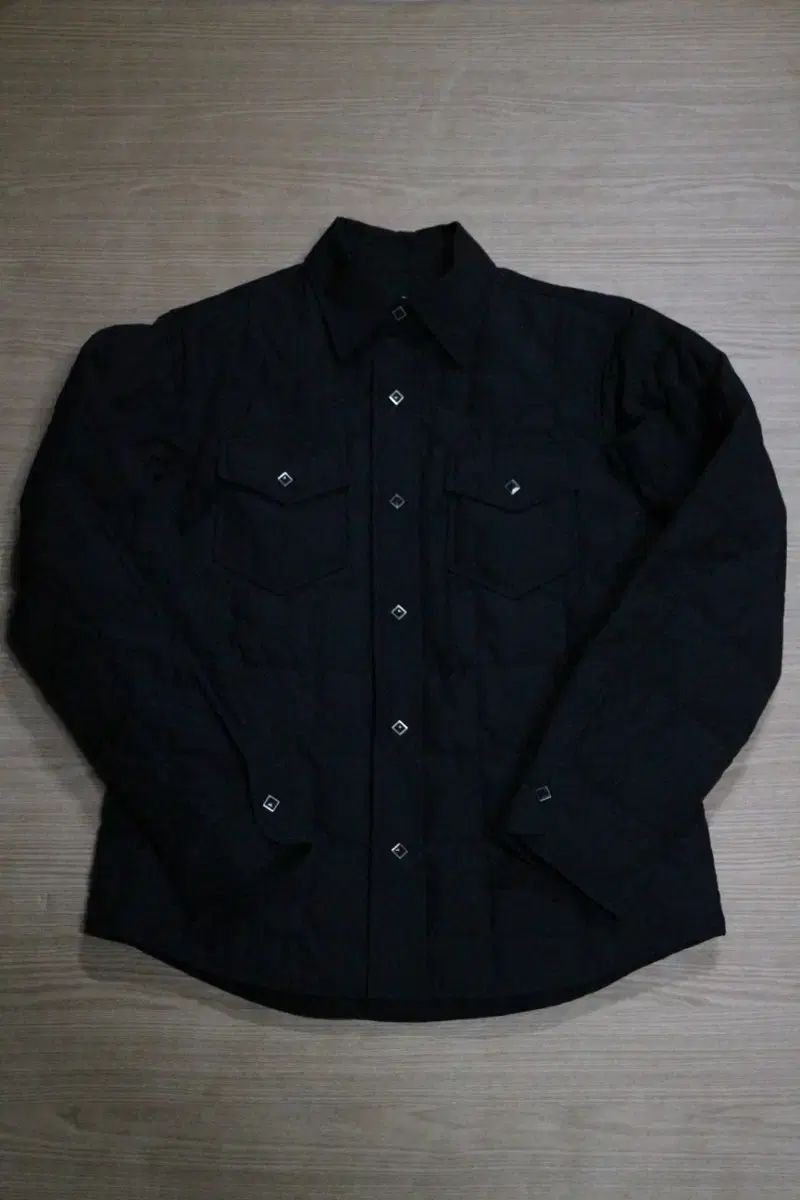 メンズ シャツタイプ ダックダウン ジャケット 出品
