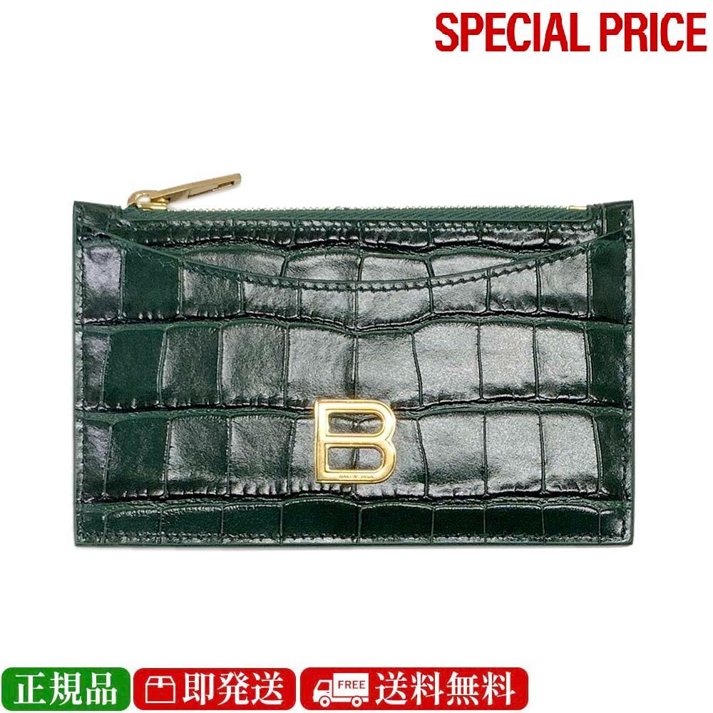 BALENCIAGA バレンシアガ 637371 1LRGM 3011 HOUR Bロゴ カードケース兼コインケース