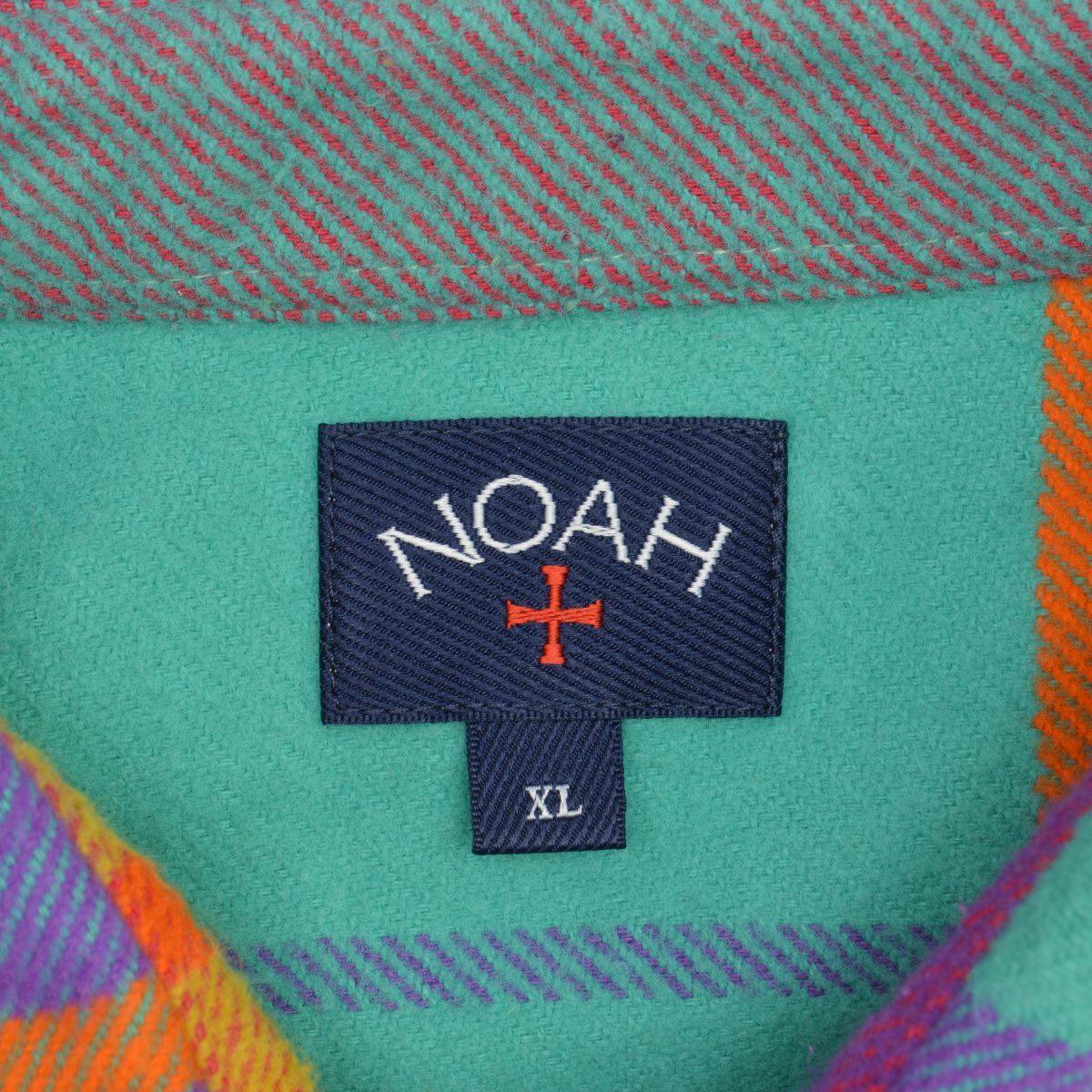 【NOAHNYC】Heavyweight Bright Plaid Flannel長袖シャツ