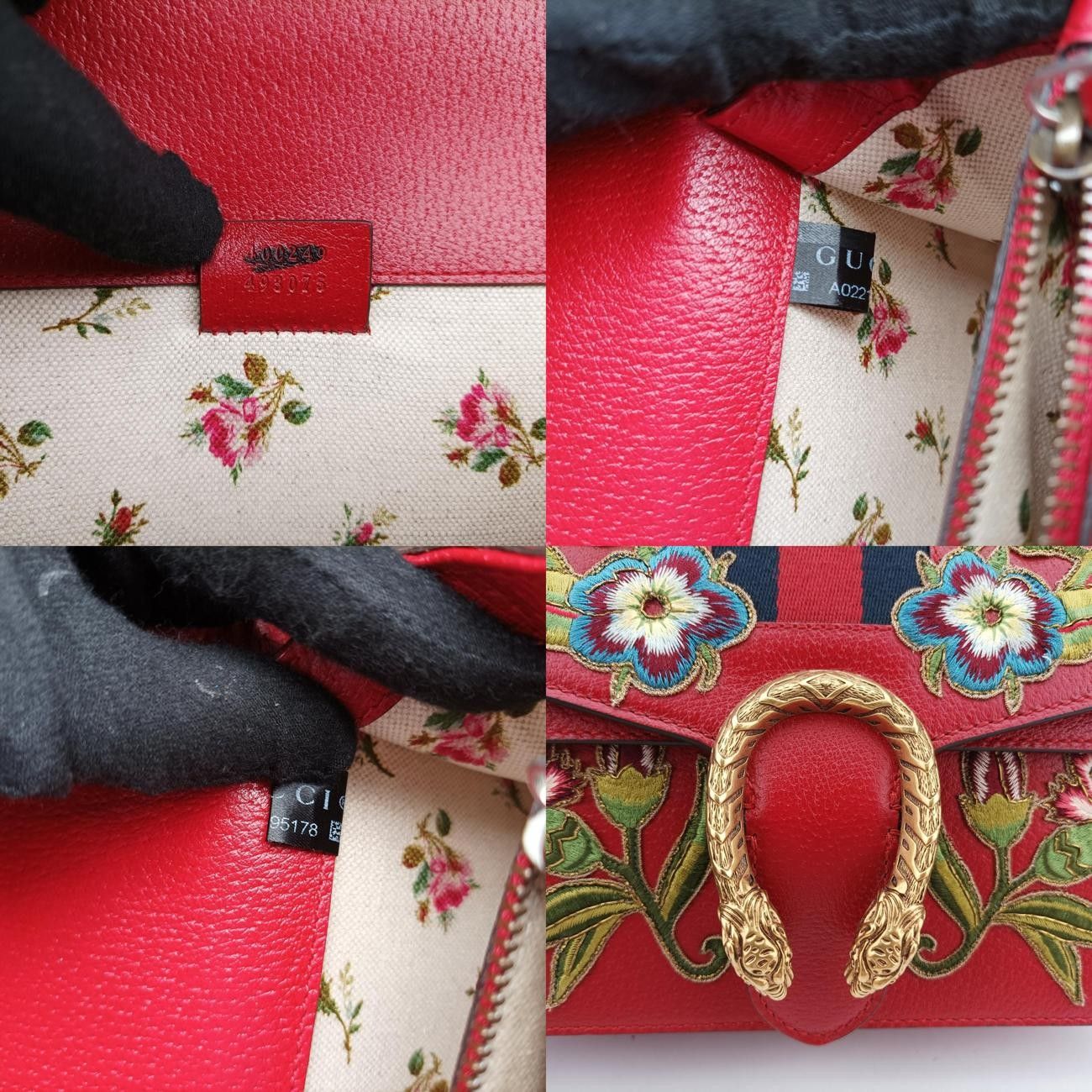 グッチGucciディオニュソスマルチカラーレザー400249A022195178