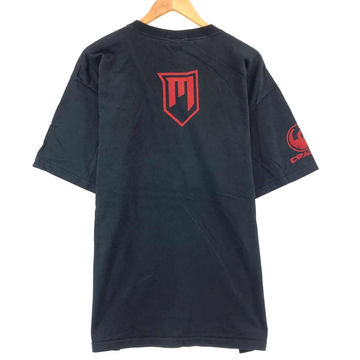 古着 90年代 DRAGON motorhead モーターサイクル バイクTシャツ USA製 