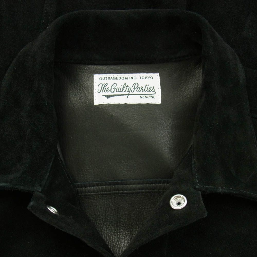 WACKO MARIA ワコマリア SUEDE LEATHER TRUCKER JACKET スエード