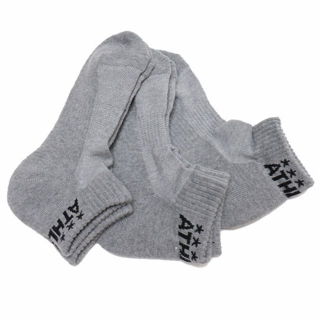 ATHLETA(アスレタ)　3Pアンクルソックス 同色3足セット 05240　ゆうパケット対応商品 【セレスポ】