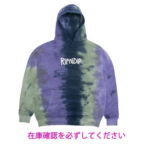 RIPNDIP(リップンディップ) パーカー パープル M - メルカリ