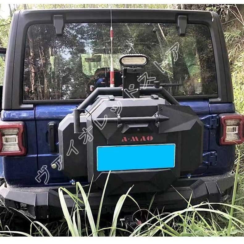 JEEP ジープ JK ラングラー リアタイヤ キャリア ボックス ツール 