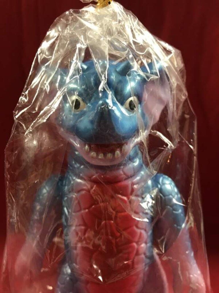 GARGAMEL ゾッキ怪獣シリーズ シベリアンバコバス 薄ピンク成型/青/赤