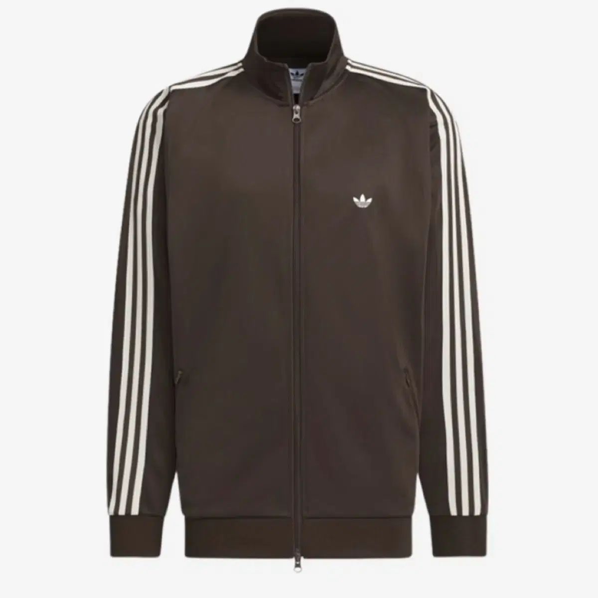 adidas アディダス ダーク 茶色 トラック ジャケット S