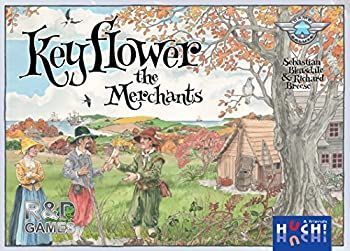 キーフラワー　基本＋　拡張2つ(農夫たち、商人たち) キーマーケット　4点セット 中古-非常に良い】キーフラワー拡張セット 商人たち (Keyflower