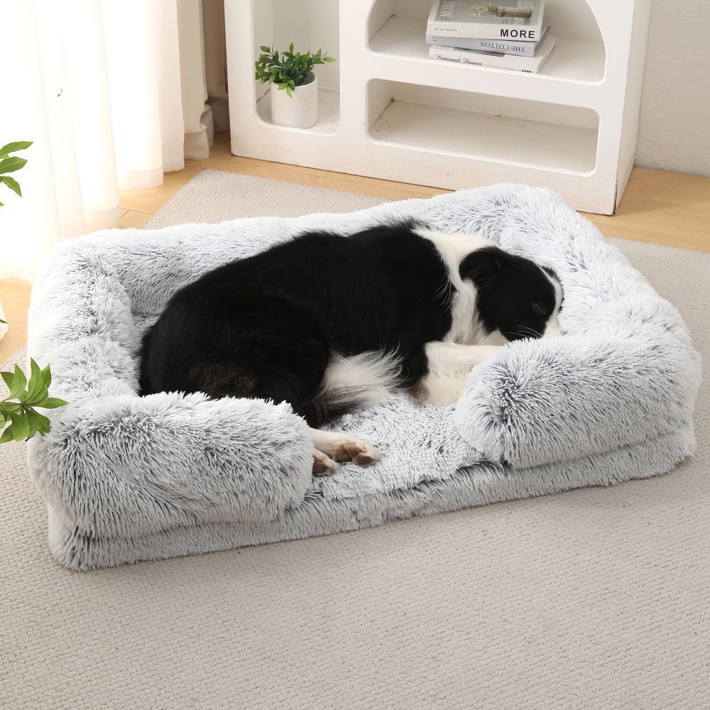 ペット用 犬用 ふわふわ ペットベッド ドッグベッド カバーを外して洗える パピー Lサイズ Mサイズ 犬 猫 寒さ対策 ペット用品 ゆったり 室内 小型犬 中型犬 かわいい 柔らかい kkkkzw
