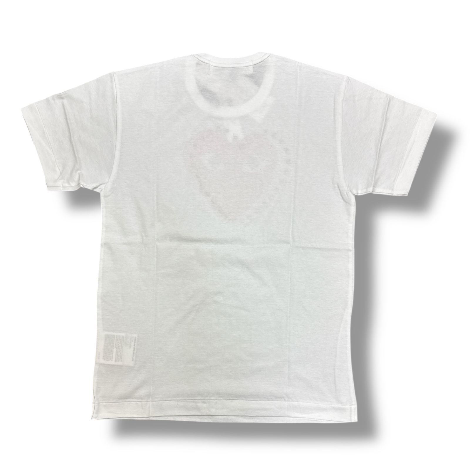 未使用品 PLAY COMME des GARCONS T-Shirt Printed Black Heart
