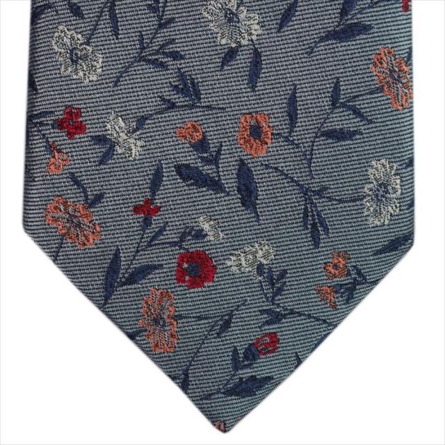 Paul Smith ポール・スミス ネクタイ 8cm 花柄 ブルー ASXC-552M-B66-S