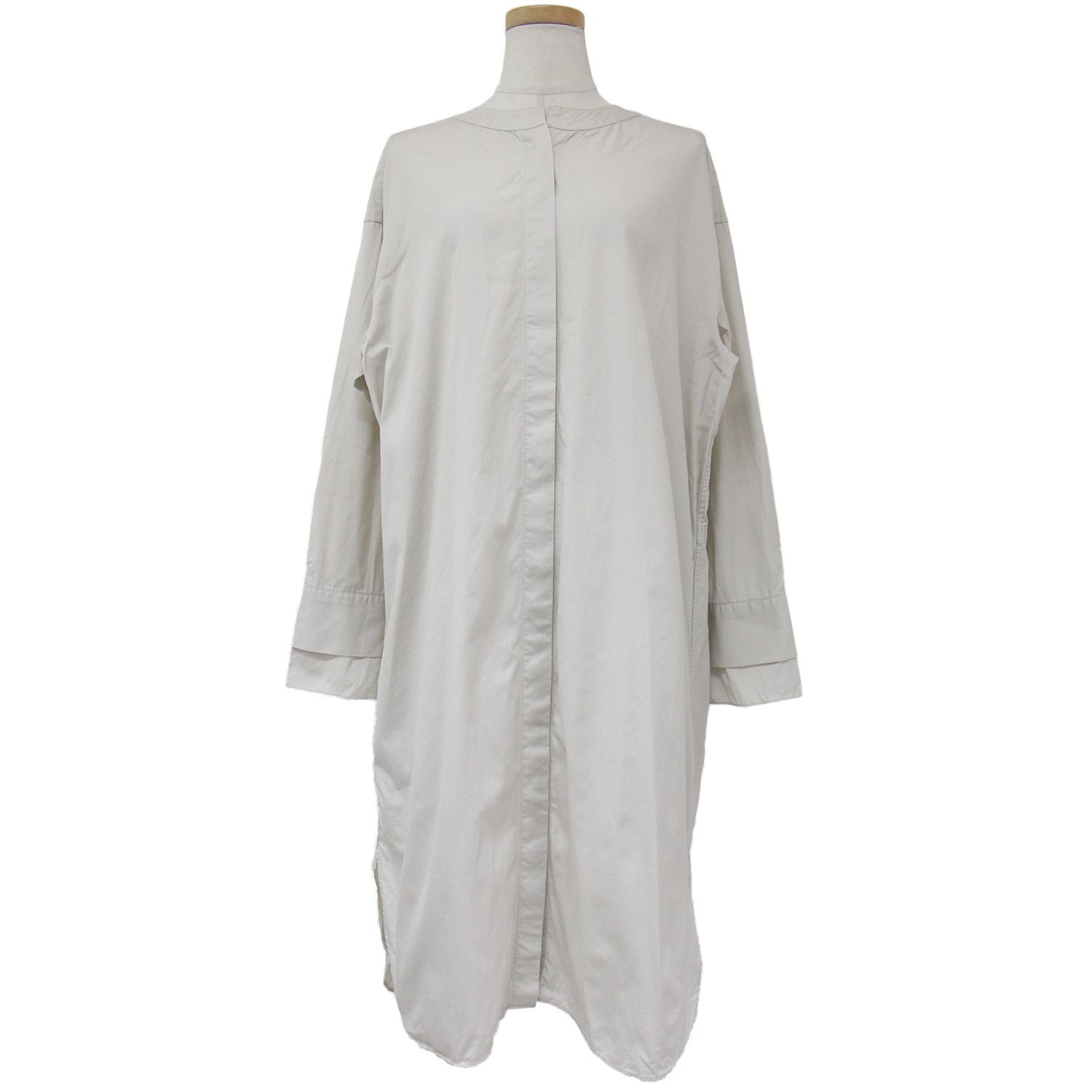 美品 ESLOW エスロー ワンピース シャツ サイズ:2(M) ロング 