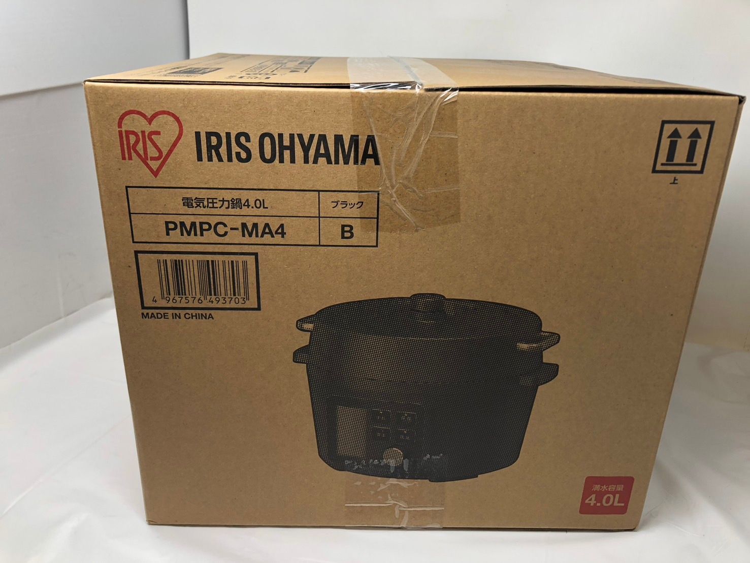 ◆ IRISOHYYAMA アイリスオーヤマ 電気圧力鍋 4.0L PMPC-MA4 ◆19021