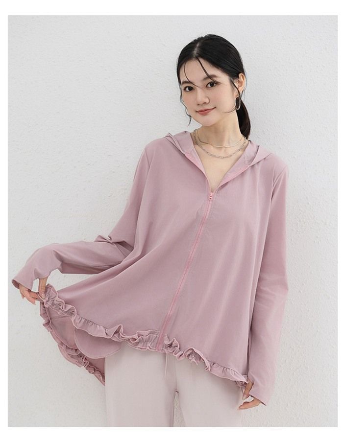 フード付き 長袖