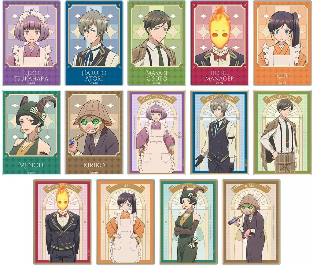 キャラカード ボックス 誰ソ彼ホテル トレーディングアクリルカード