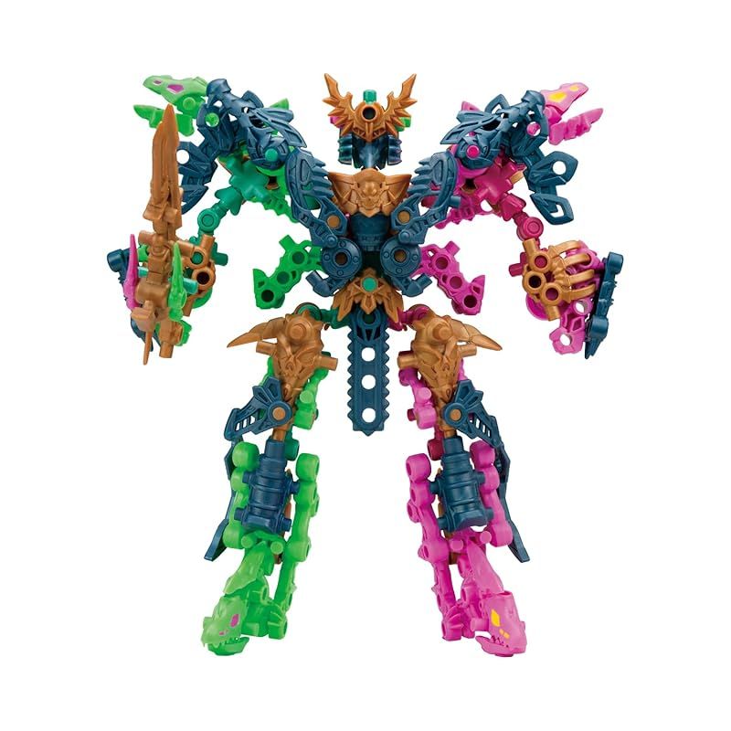 ほねほねザウルスブロックス　3体合体！幻獣覚醒編　Xゴーストキング編　全3種類 Amazon.co.jp: Honehone Zaurus Blox Vol. 11 X (Cross) Ghost