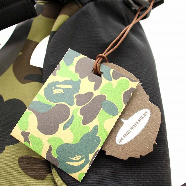 M*.様 A BATHING APE OUTDOOR コラボ 迷彩 ボストンバッ BAPE® LADIES'】 MULTI CAMO BOSTON BAG 2025年7月12日(土)発売