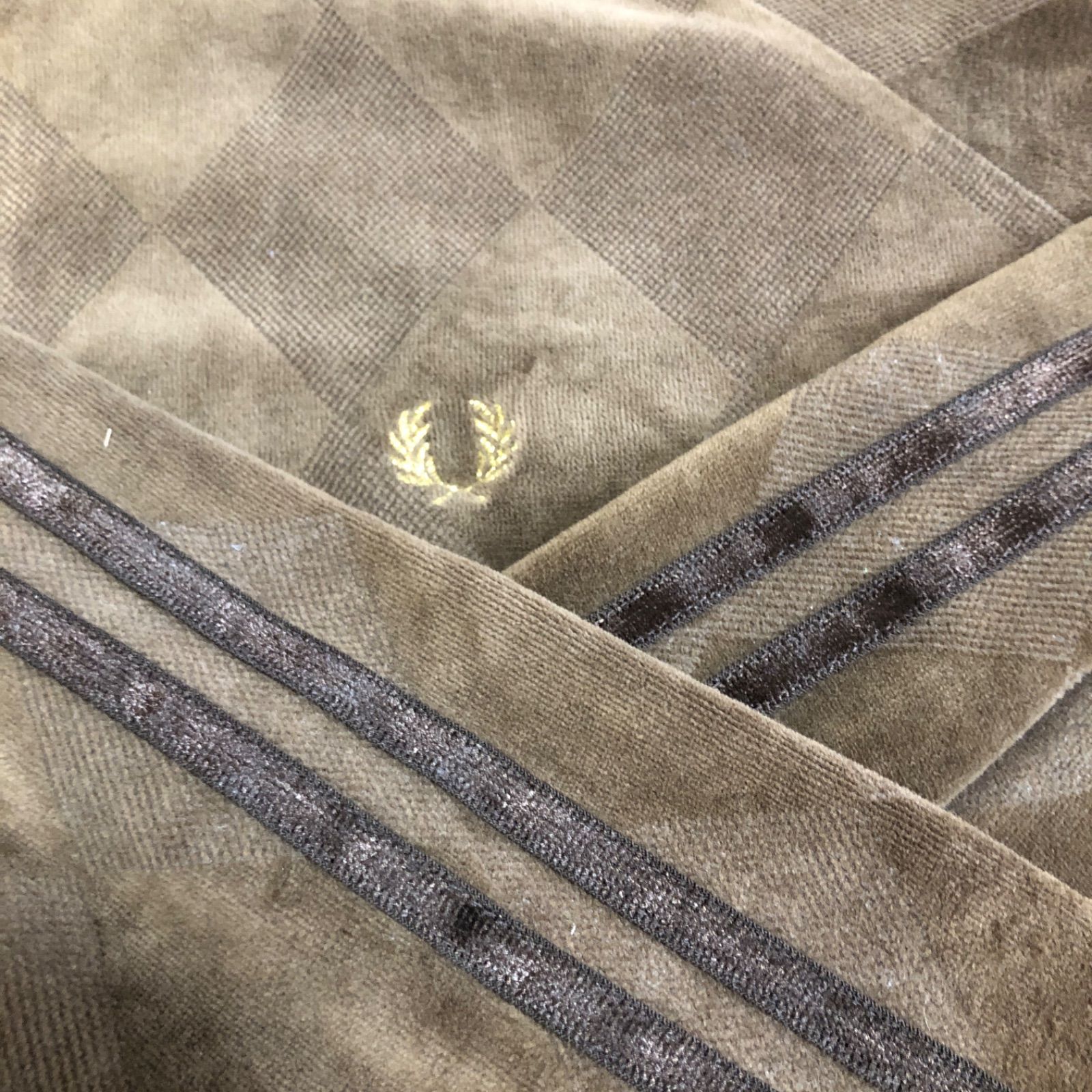 Fred Perry⭐️ブラウントラックジャケット/ジャージ 刺繍月桂樹 