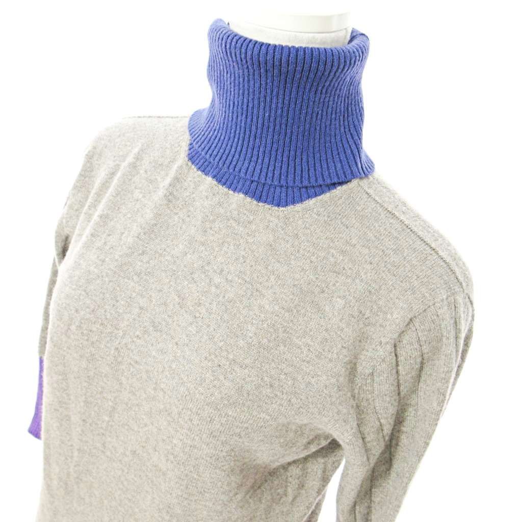 AGNONA ニット アニオナ AGNONA 美品 最高級 ホワイトカシミヤ ニット セーター