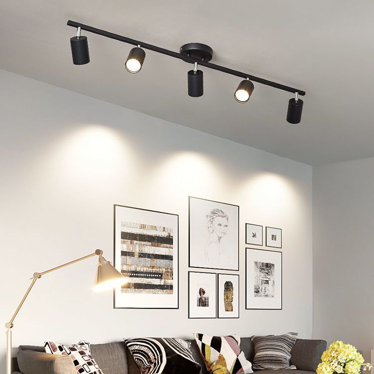 シーリングライト 6-8畳用 ダクトレール LEDスポットライト電球 4灯