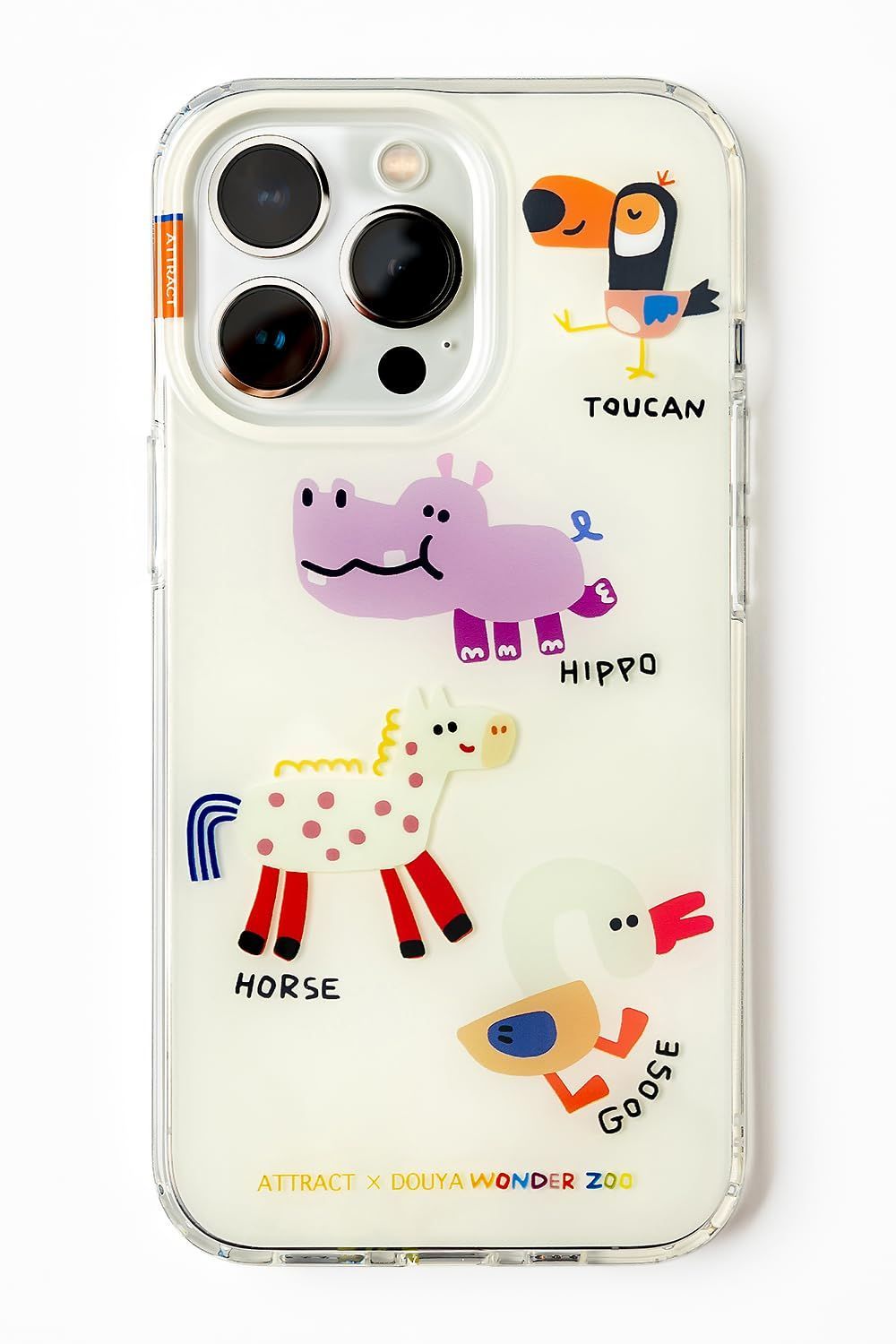 【在庫セール】Attract iphone 15ケース 透明 2層パターン case 個性 かわいい 動物園 カバ おもしろ ちゃん シンプル アニメ イラスト かっこいい 傷防止 アイフォンケース スリム軽量 レンズ保護 