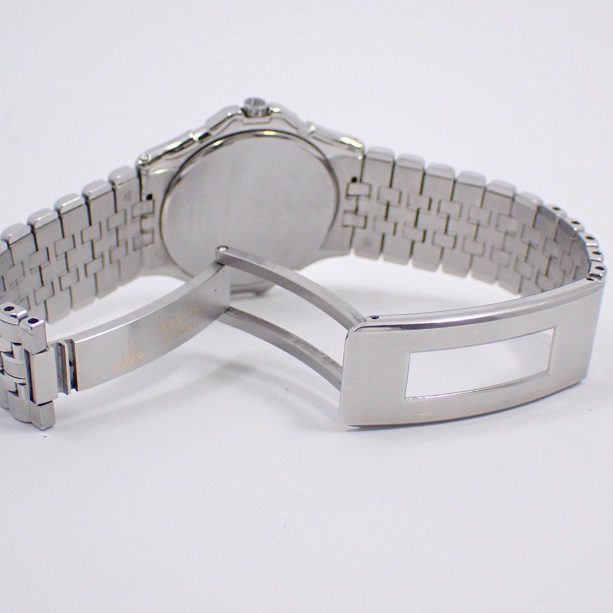 セイコー クレドール クォーツ 時計 8J81-6A20 18KT ST STEEL ベゼル