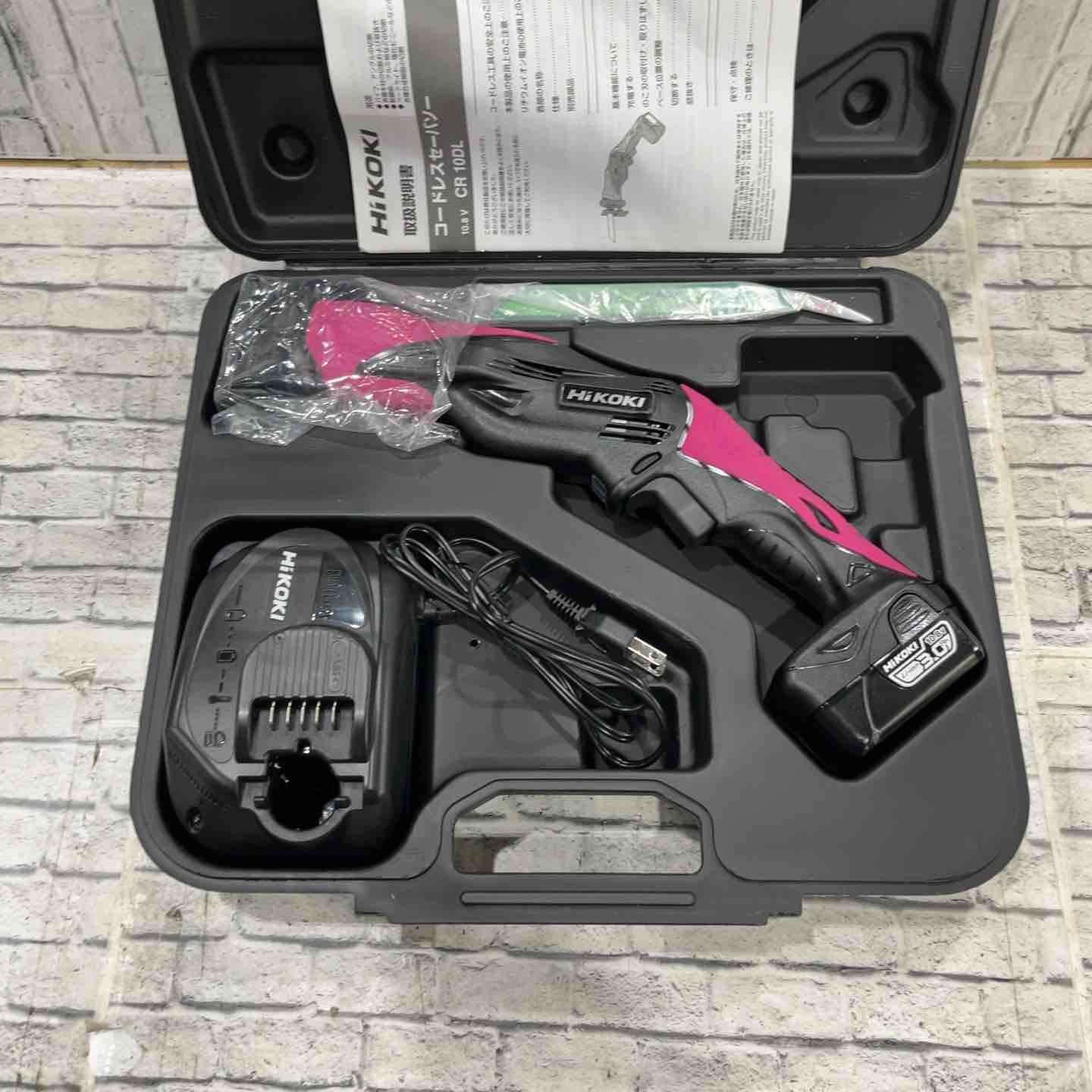 cr10dlの中古品・新品・未 HiKOKI -日立 10.8V コードレスセーバーソー 