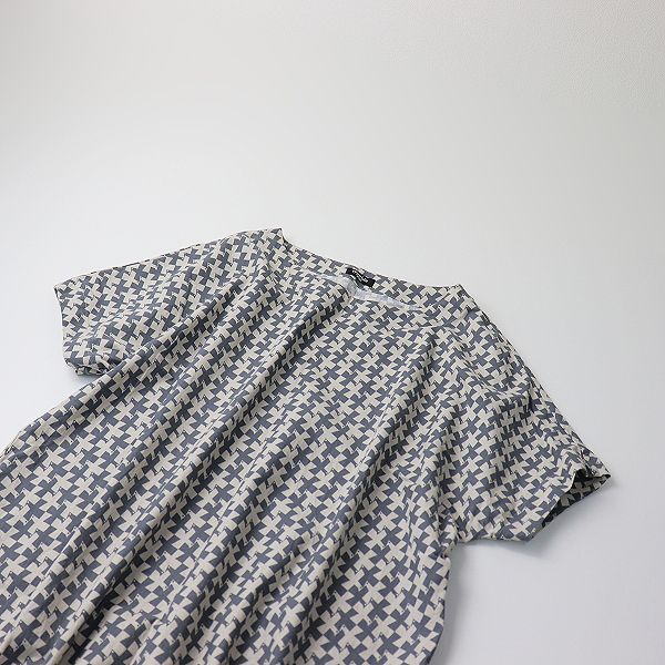 2023SS marble SUD マーブルシュッド 鳥寄せ長袖ブラウス