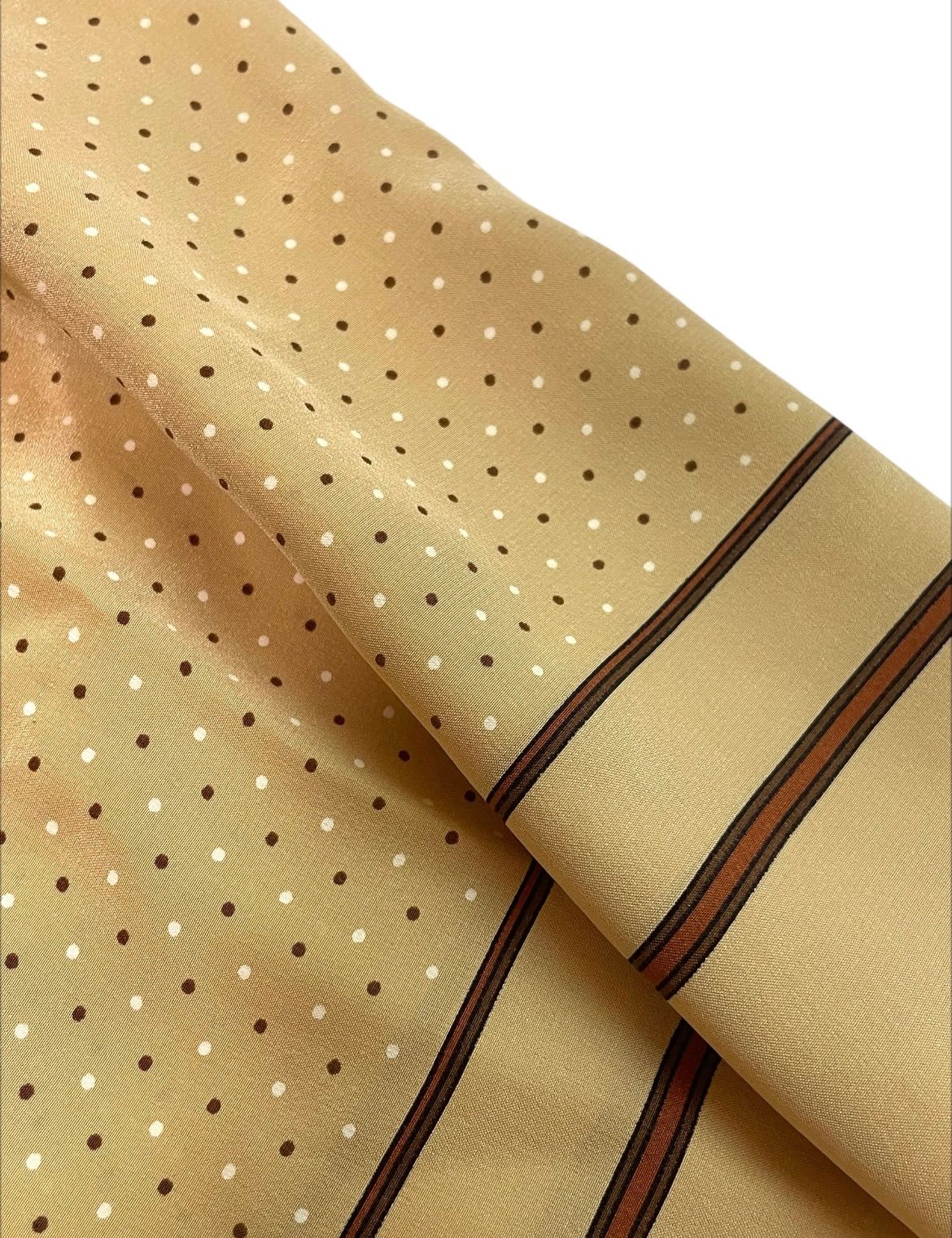 美品 イタリア製 CÉLINE シルク100% 馬車柄 スカーフ ヴィンテージ 56