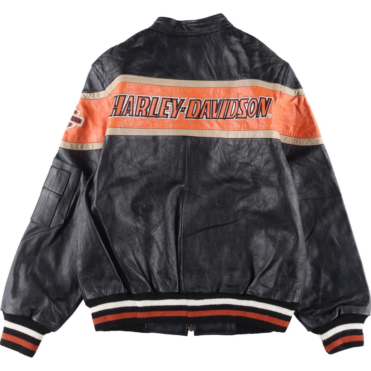 【Harley-Davidson】 シングルライダースジャケット 新入荷】HARLEY DAVIDSON ハーレーダビッドソン シングル