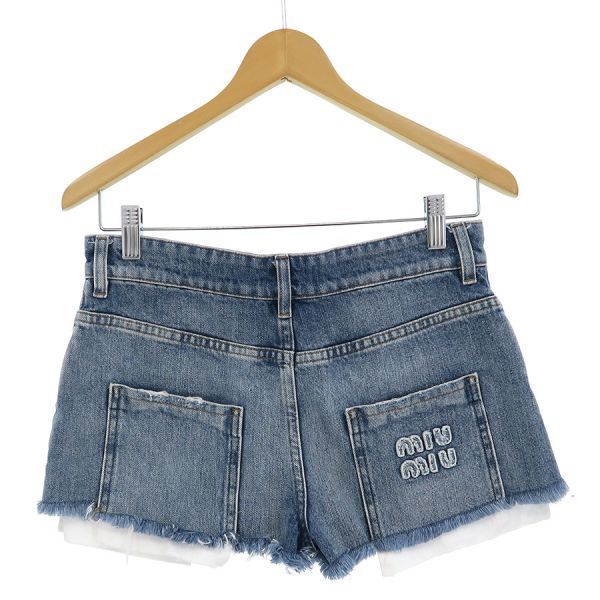 ミュウミュウ デニムパンツ Bランク