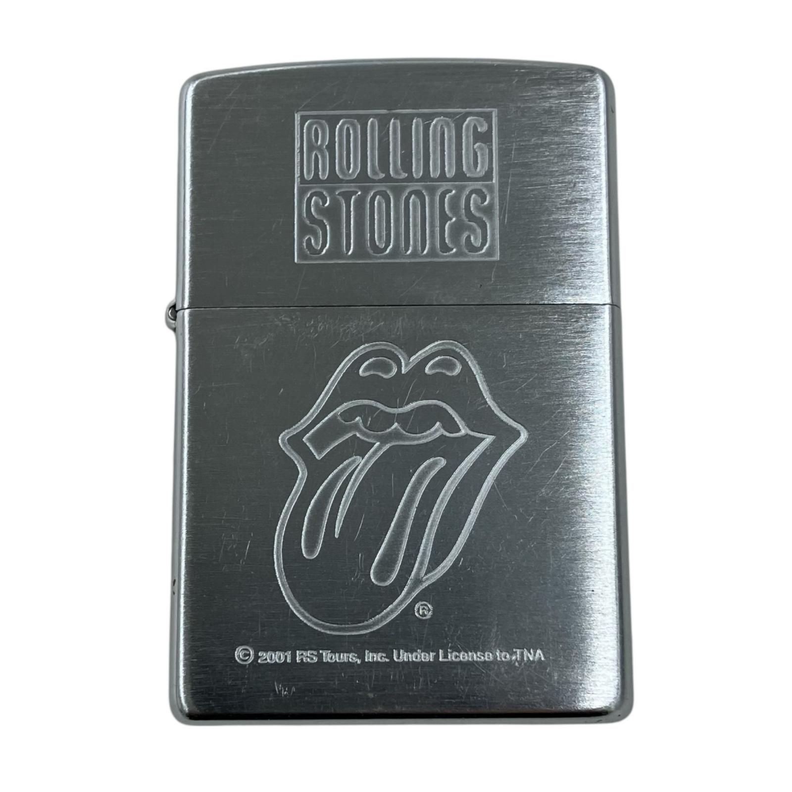170590 現状品 ZIPPO ジッポ オイルライター ROLLING STONES 2002年