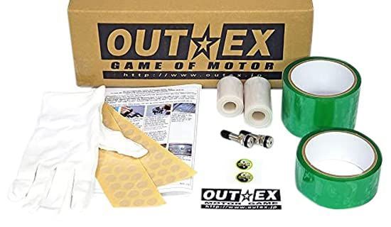 DID 他 前後セット ボンネビルT120 タイガー885I Triumph クリア-チューブレスキット アウテックス