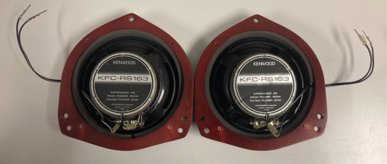 【新品未使用】ケンウッド　KFC-RS163 ケンウッド カスタムフィットスピーカー KFC-RS163(16cm)を買っ