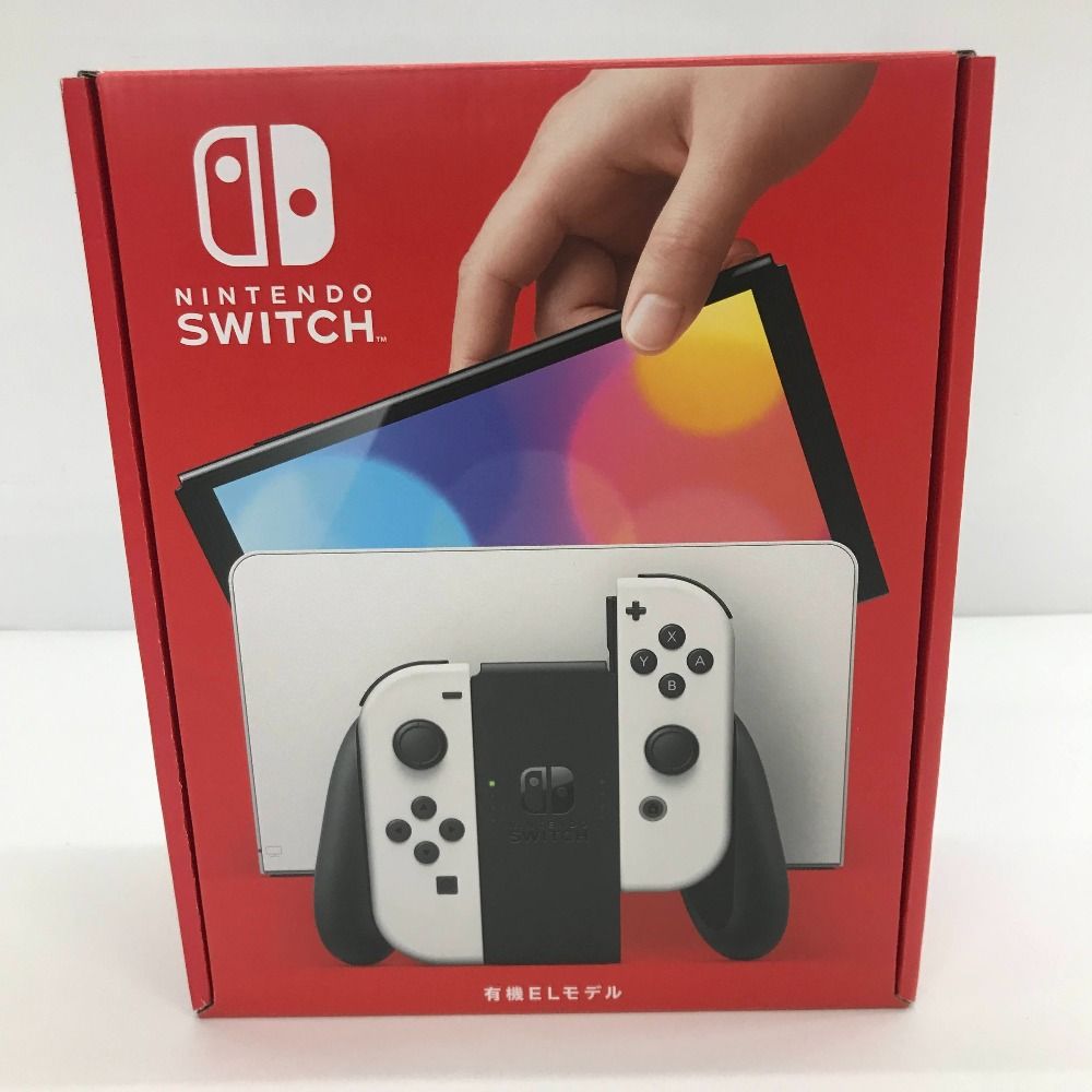 05w09786 【未使用 Nintendo Switch】ニンテンドースイッチ本体 有機ELモデル ホワイト 店鋪印なし ＊検品開封済み＊ 未使用品
