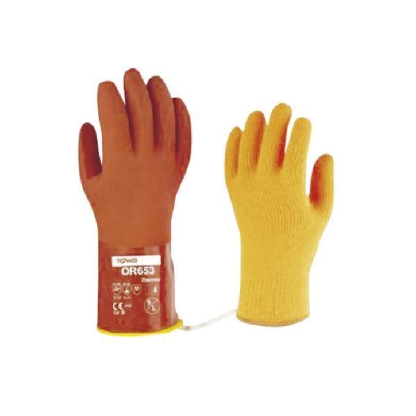 まとめ 東和コーポレーション ソフトビニスター 防寒 インナー付 LL OR653-LL 1双 ×5セット