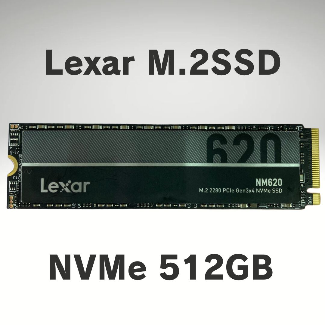 【中古 m.2 】Lexar 620 512GB (5h)【Nvme】