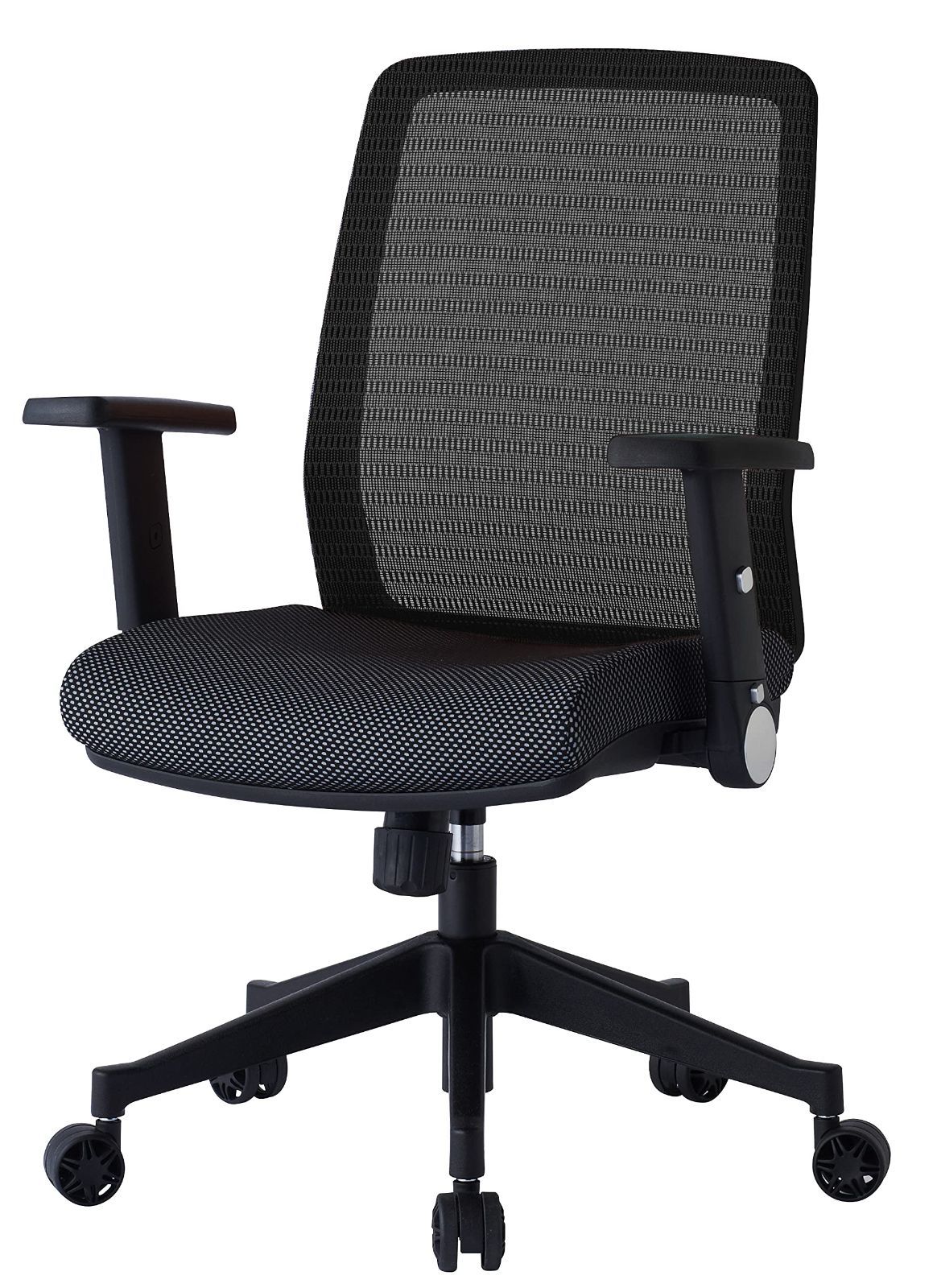 新着商品 サイズ w665×d655×h960~1050mm ロータリーアーム 座面高 440~530mm 椅子 ゲーミング 書斎 オフィス 肘高620~710mm JG4-301BK ブラック エルゴノミックチェア KOIZUMI コイズミ