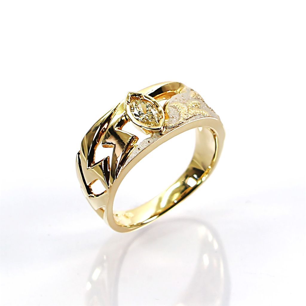 指環 名執佐結里 ナトリサユリ K18 ダイヤモンド 0.19ct ＃12 e25032500301