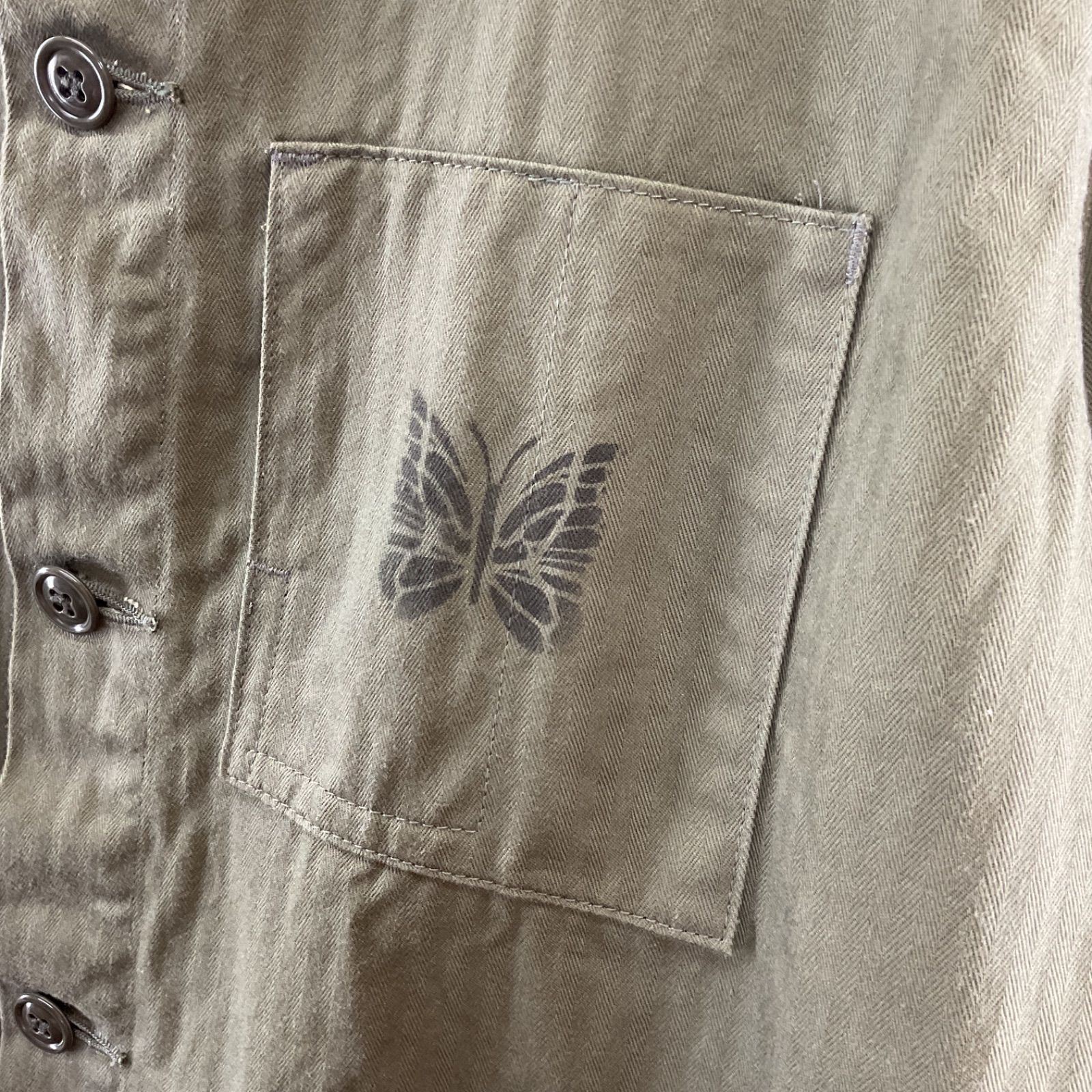 Needles ニードルス　カバーオール　キナリ　サイズS 美品 Needles D.N. Coverall ニードルス カバーオール XSサイズ IN126