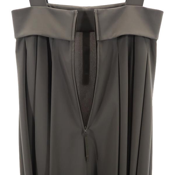 フォクシーニューヨーク 日本製 キャミワンピース 38 グレー系 FOXEY