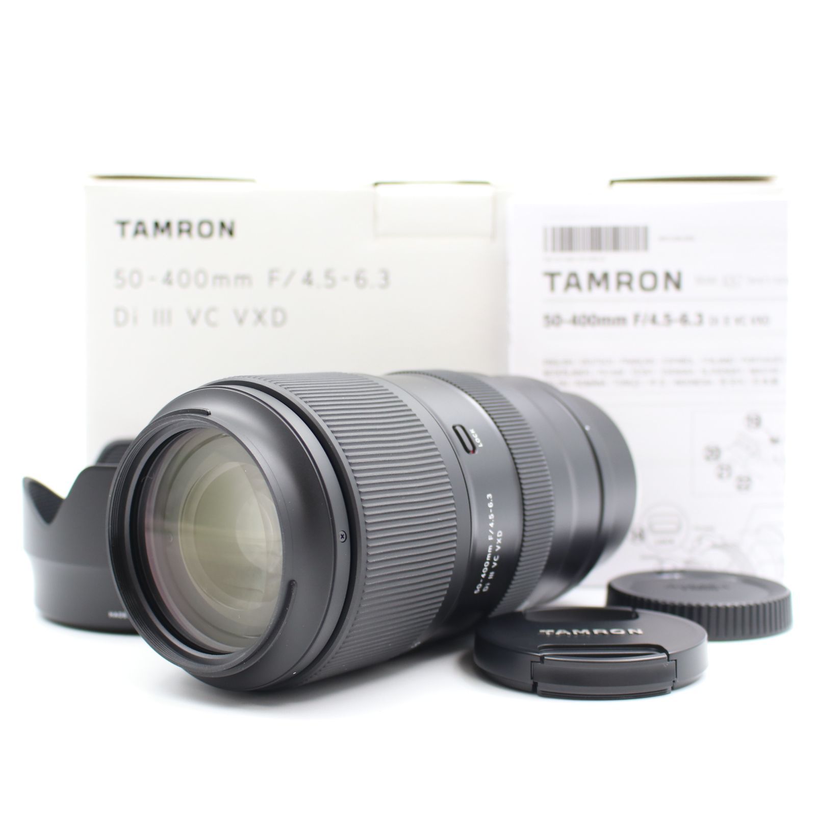 TAMRON 50-400mm F4.5-6.3 Di III VC VXD ニコン Zマウント ズームレンズ A067 タムロン