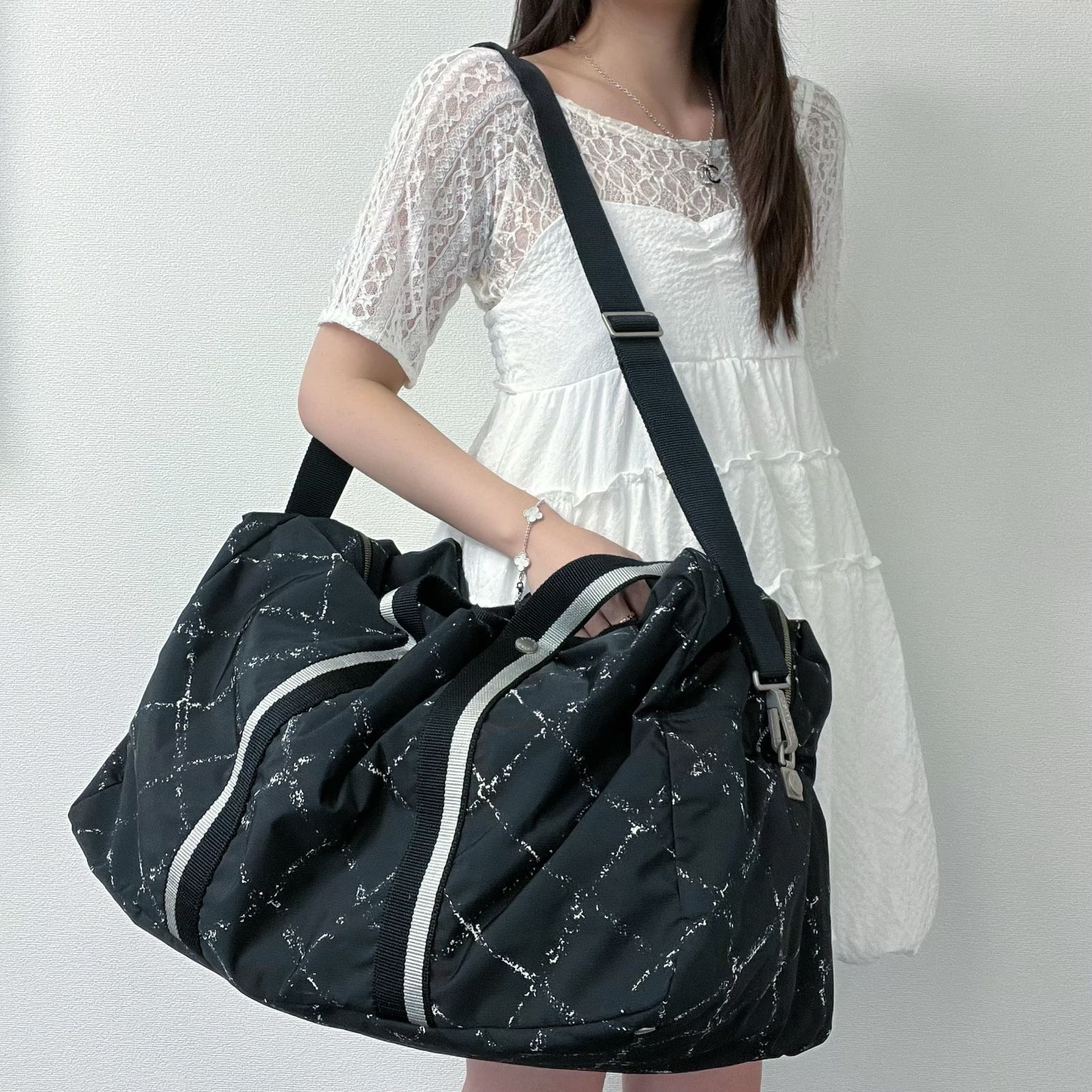 きらら様　シャネル　旧トラベルライン　ボストンバッグ　ハンドバッグ きらら様 シャネル 旧トラベルライン ボストンバッグ ハンドバッグ