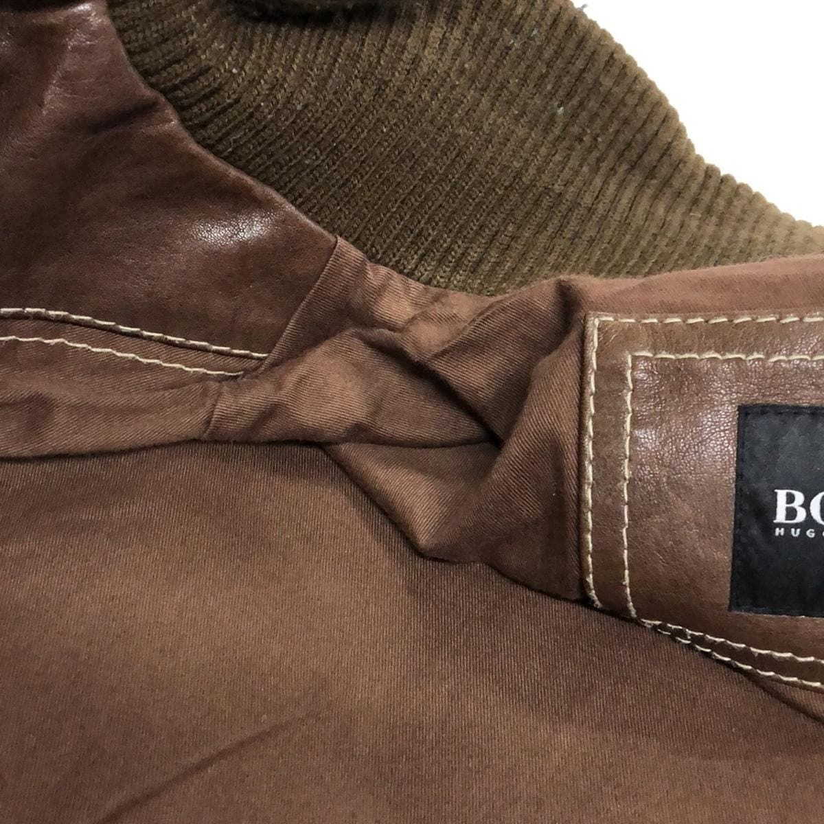 HUGO BOSS ラムレザー シングルライダース ブラウン 50 2025年最新】Yahoo!オークション -「レザージャケット」(HUGO
